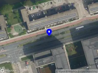 Ambulance met grote spoed naar de Reinier de Graafweg in Delft