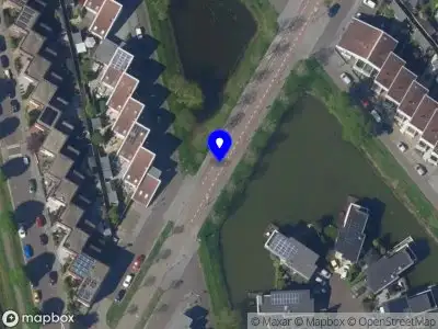 Ambulance met gepaste spoed naar de Spieringdam in 's-Gravenhage