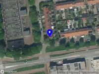 Ambulance met grote spoed naar de Schaepmanstraat in Purmerend vanwege waarnemen gaslucht