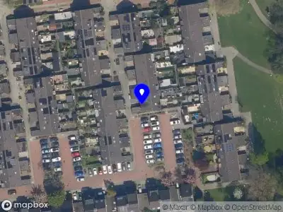 Ambulance naar de Van Rijkpad in Schiedam