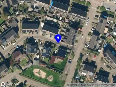 Ambulance met grote spoed naar de Bronkhorstermaat in Giesbeek vanwege gebouwbrand