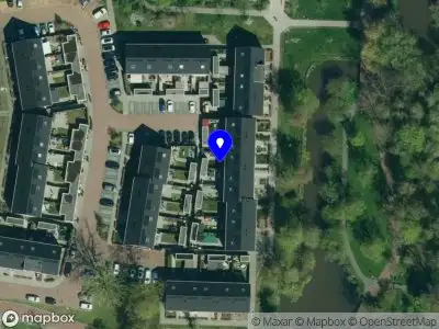 Brandweer met gepaste spoed naar de Prinses Amaliasingel in Veenendaal