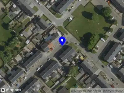 Brandweer met grote spoed naar de Thornsestraat in Landgraaf vanwege een buitenbrand