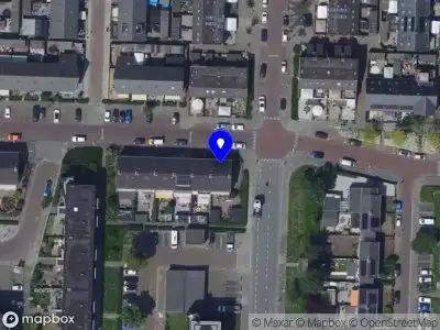 Ambulance met gepaste spoed naar de Kotterstraat in Dordrecht