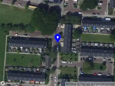 112 melding Brandweer met grote spoed naar de Dorus Rijkersstraat in Dordrecht vanwege gebouwbrand