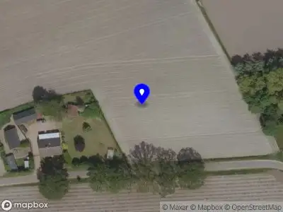 112 melding Brandweer met gepaste spoed naar de Heeske in Maasbree vanwege een buitenbrand