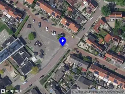 Ambulance met gepaste spoed naar de Schoolstraat in Giessenburg