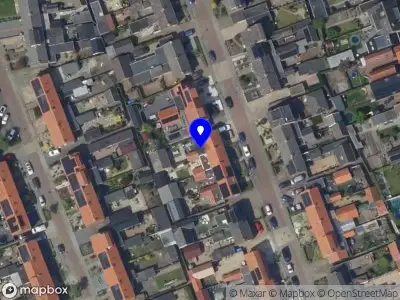 Brandweer met gepaste spoed naar de Kortenaerlaantje in Nijkerk vanwege stormschade