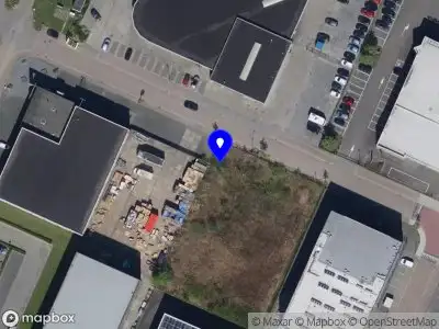 Ambulance met grote spoed naar de Drukkerij in Steenbergen vanwege gebouwbrand