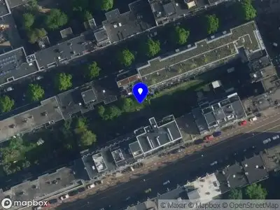 Ambulance met grote spoed naar de Boerhaaveplein in Amsterdam