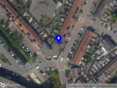 Ambulance met grote spoed naar de Jaap ter Haarsingel in Leiderdorp
