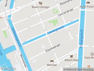 Besteld ambulance vervoer naar de Elandsgracht in Amsterdam