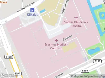 Besteld ambulance vervoer naar de Dr. Molewaterplein in Rotterdam