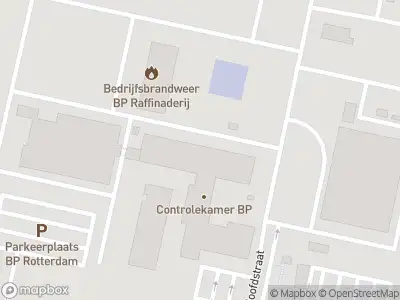 Ambulance met gepaste spoed naar de d'Arcyweg in Europoort Rotterdam