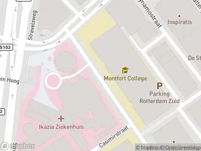 Besteld ambulance vervoer naar de Montessoriweg in Rotterdam