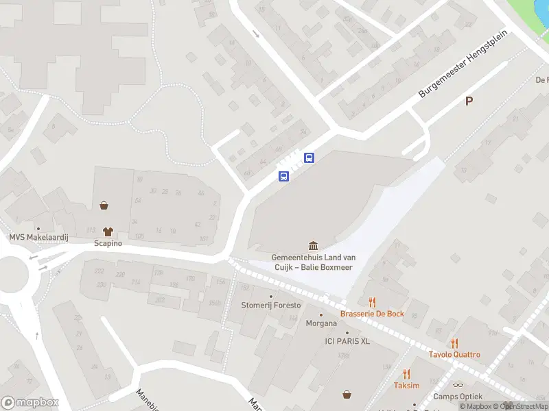 Brandweer met gepaste spoed naar de Raadhuisplein in Boxmeer