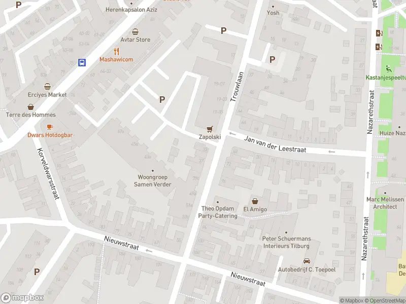 Overlastmelding Trouwlaan in Tilburg