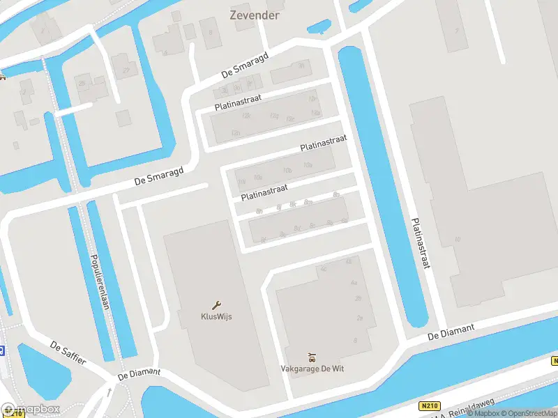 Politie met grote spoed naar de Platinastraat in Schoonhoven vanwege ongeval met letsel