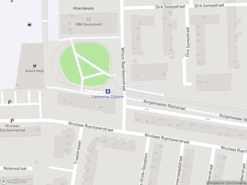 Politie met grote spoed naar de Willem Baerdesenstraat in Amsterdam vanwege ongeval met letsel