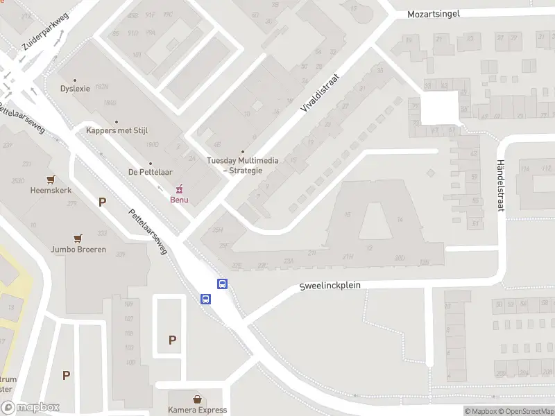 Brandweer met gepaste spoed naar de Sweelinckplein in 's-Hertogenbosch vanwege een liftopsluiting