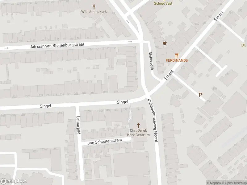 Overlastmelding Singel in Dordrecht