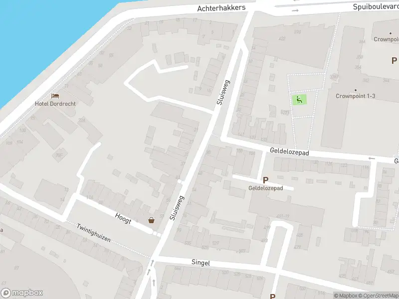 Overlastmelding Sluisweg in Dordrecht