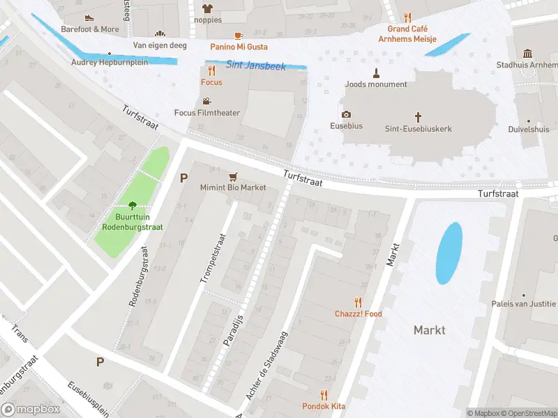 Overlastmelding Achter de Stadswaag in Arnhem