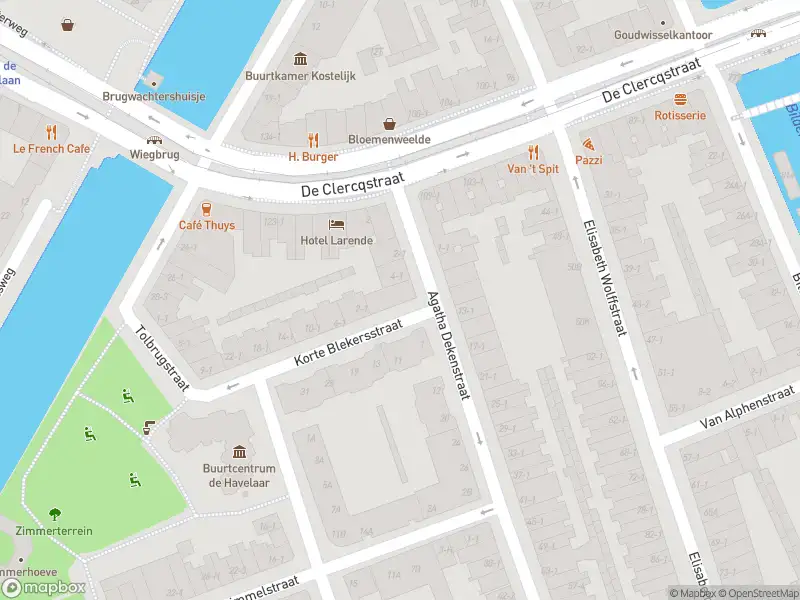 Brandweer met gepaste spoed naar de Agatha Dekenstraat in Amsterdam