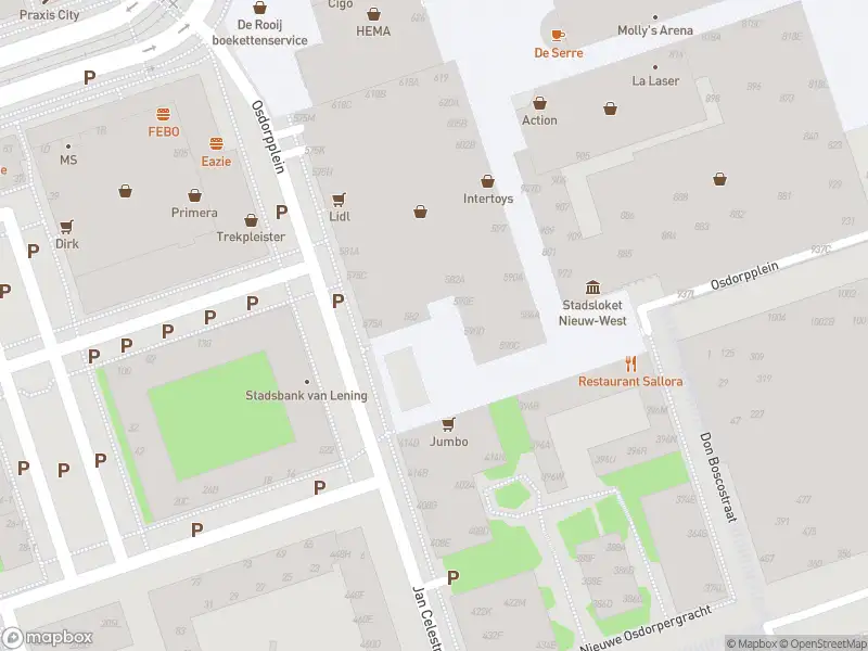 Ambulance met grote spoed naar de Osdorpplein in Amsterdam