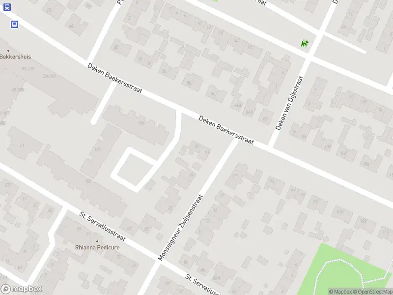 Politie naar de Deken Baekersstraat in Schijndel vanwege ongeval met letsel