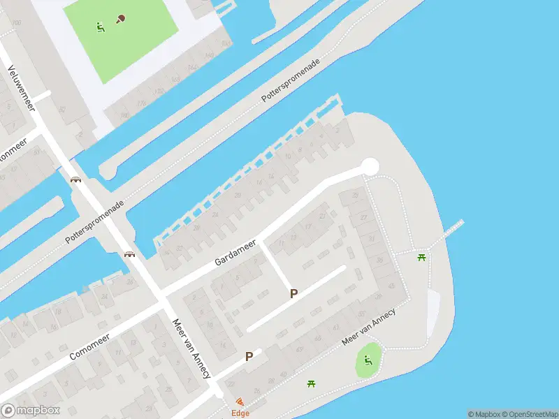 Politie naar de Gardameer in Woerden vanwege personen te water