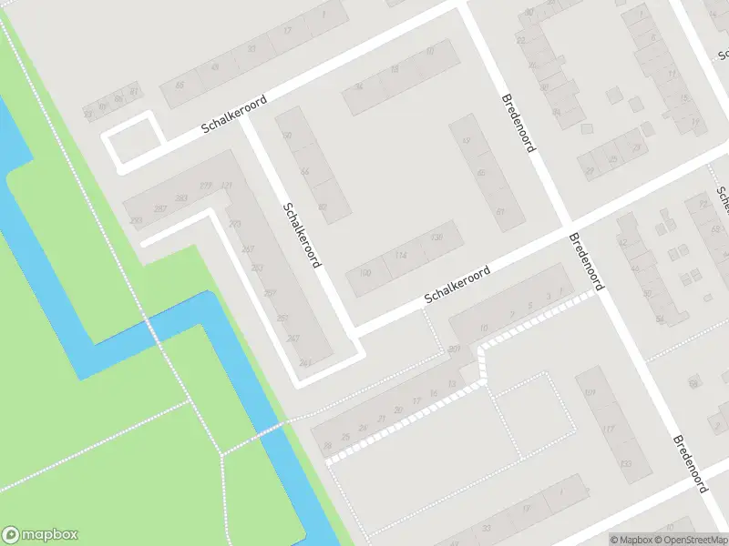 Ambulance met gepaste spoed naar de Schalkeroord in Rotterdam