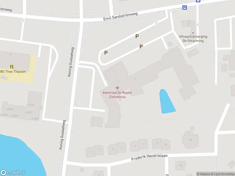 Brandweer met gepaste spoed naar de Koning Gustaafweg in Zierikzee vanwege een liftopsluiting