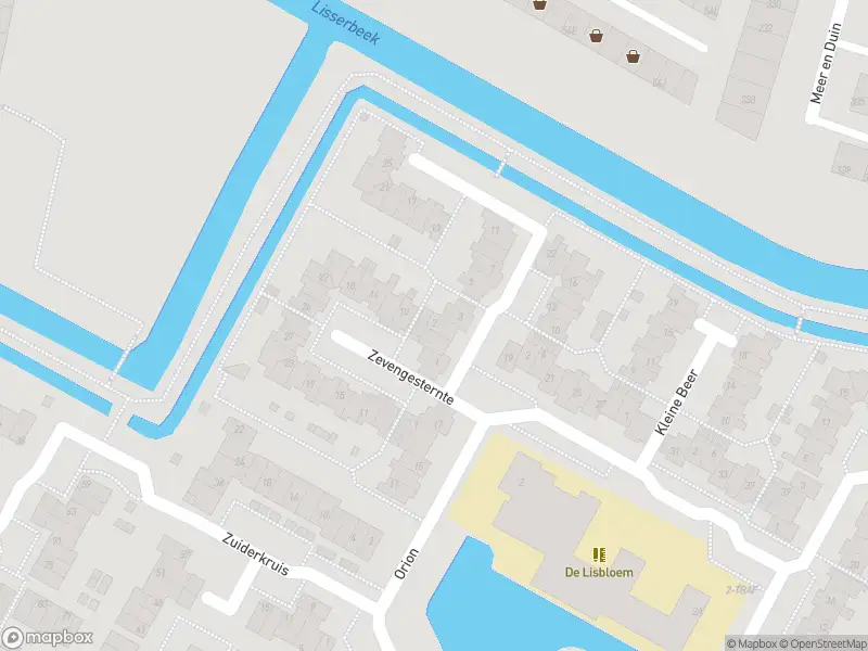 112 melding Overlastmelding Zevengesternte in Lisse gesloten