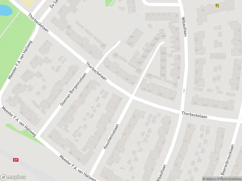 112 melding Overlastmelding Meester F.A. van Hallweg in Amstelveen gesloten