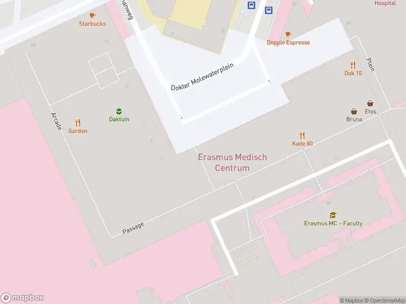 Besteld ambulance vervoer naar de Dr. Molewaterplein in Rotterdam