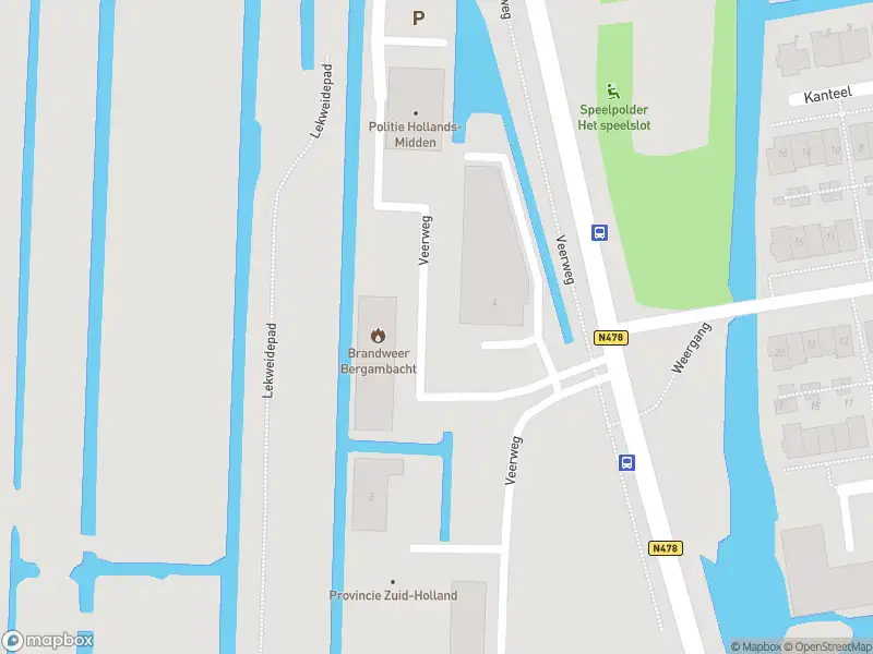 Ambulance met gepaste spoed naar de Veerweg in Bergambacht