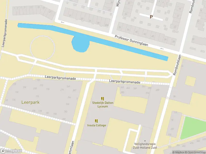 Brandweer met gepaste spoed naar de Prof. Kohnstammlaan in Dordrecht
