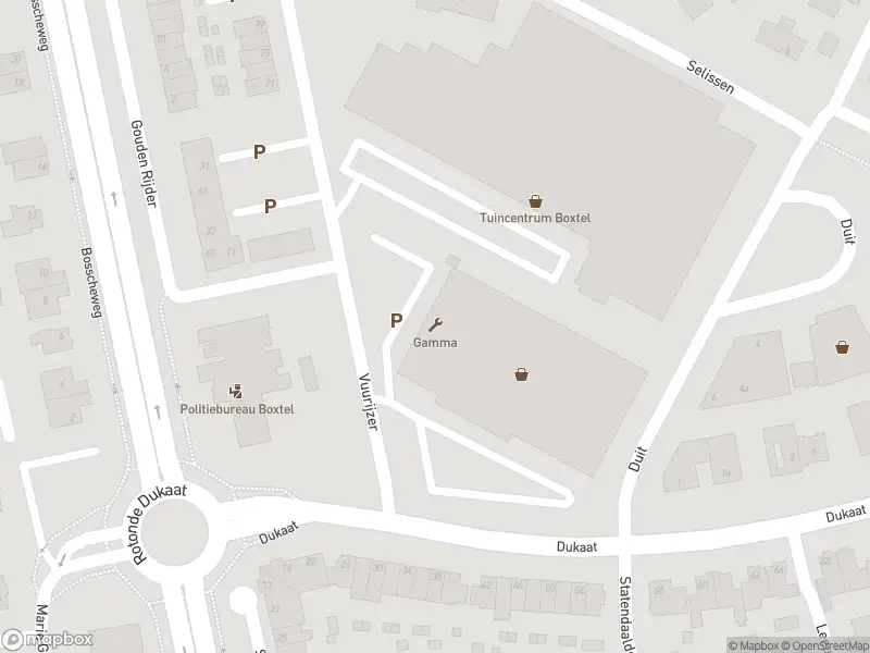 Brandweer met gepaste spoed naar de Vuurijzer in Boxtel