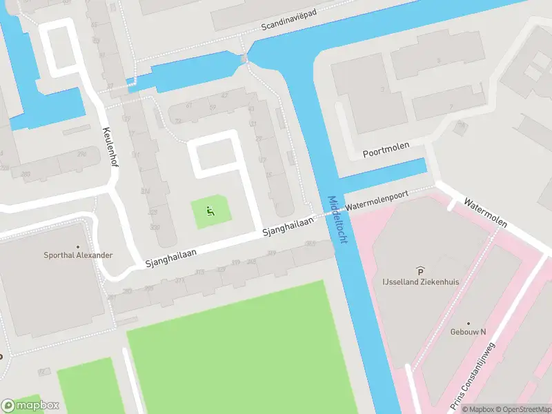 Ambulance met gepaste spoed naar de Scandinaviëpad in Rotterdam