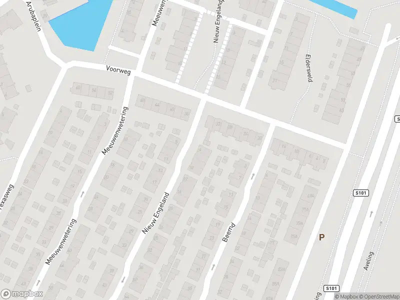Ambulance met gepaste spoed naar de Nieuw Engeland in Hoogvliet Rotterdam