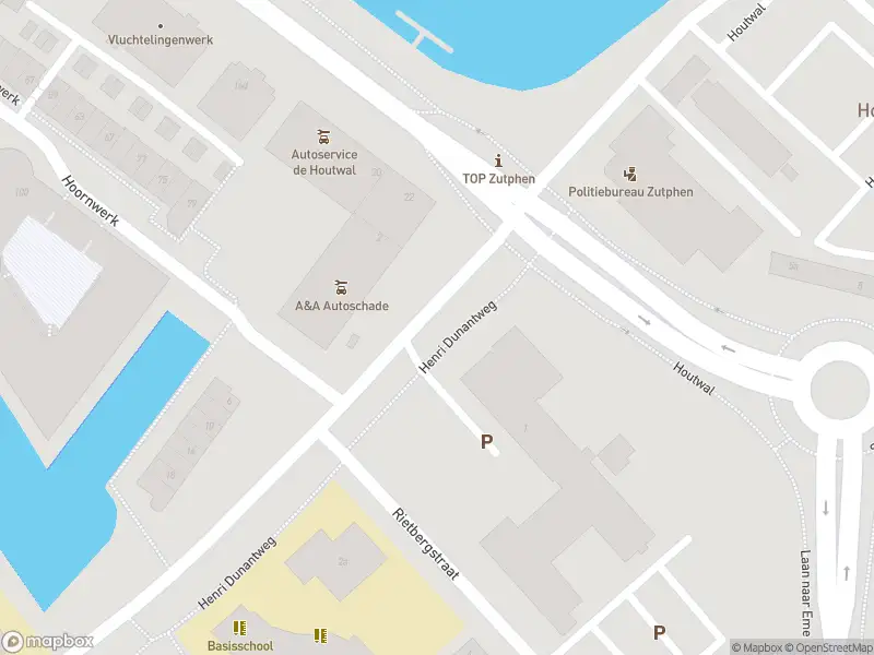 Politie naar de Henri Dunantweg in Zutphen vanwege aanrijding met letsel
