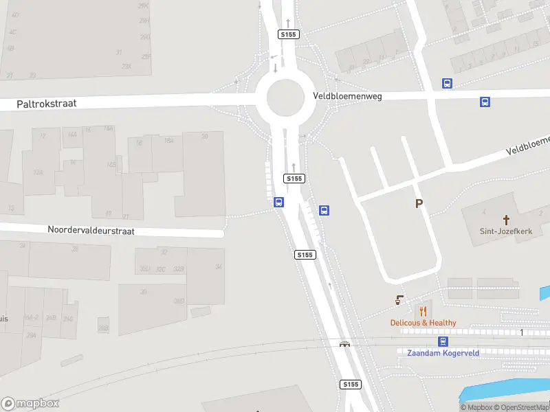 Ambulance naar de Paltrokstraat in Zaandam vanwege ongeval met letsel