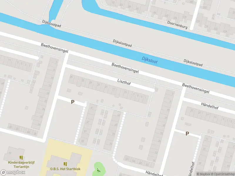 Brandweer met gepaste spoed naar de Liszthof in Alphen aan den Rijn vanwege stormschade