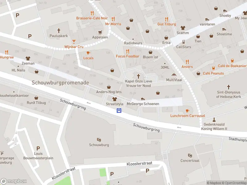 112 melding Anonieme overlastmelding Schouwburgring in Tilburg gesloten