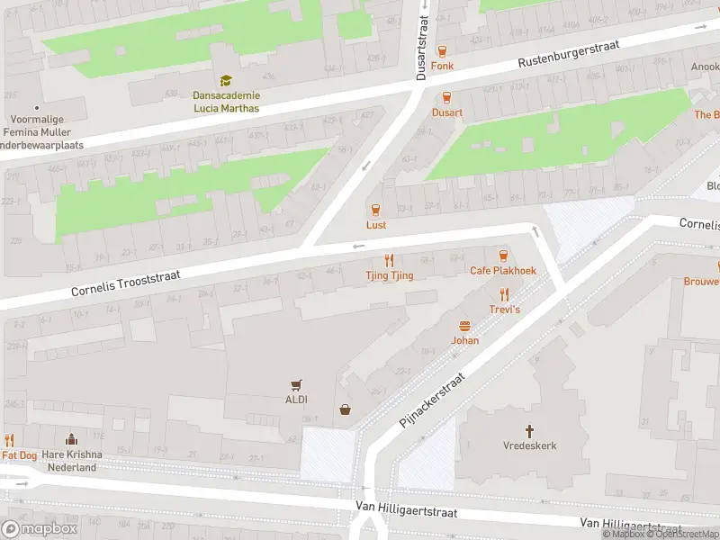 Ambulance met gepaste spoed naar de Van Hilligaertstraat in Amsterdam