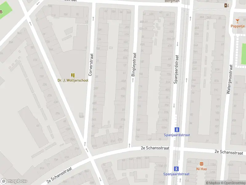 Ambulance met gepaste spoed naar de Bingleystraat in Rotterdam