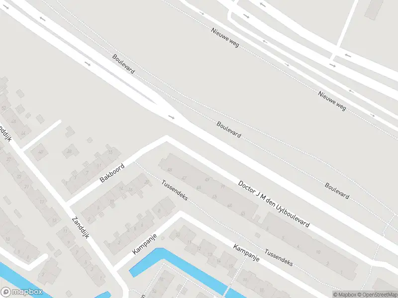 Politie naar de Boulevard in Rozenburg vanwege dier(en) in nood