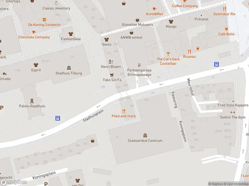 Overlastmelding Stadhuisplein in Tilburg