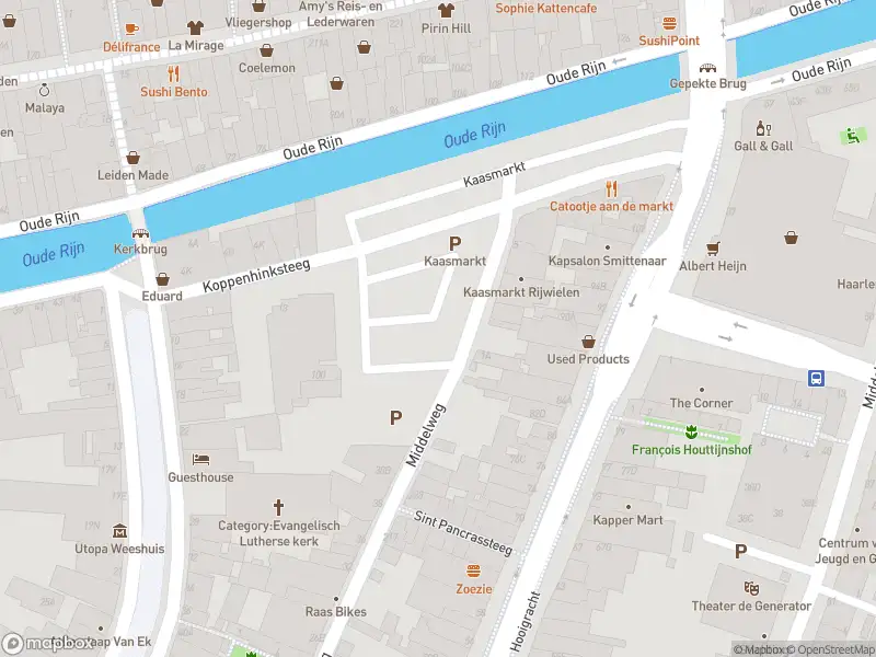 Brandweer met gepaste spoed naar de Kaasmarkt in Leiden